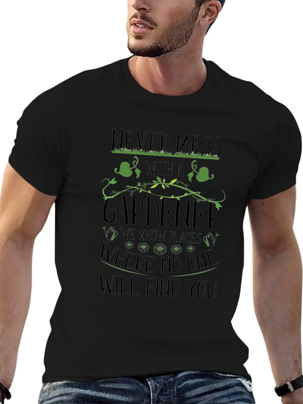 Gardeners Revenge Tee - Never Mess With a Gardener T-Shirt product image 6