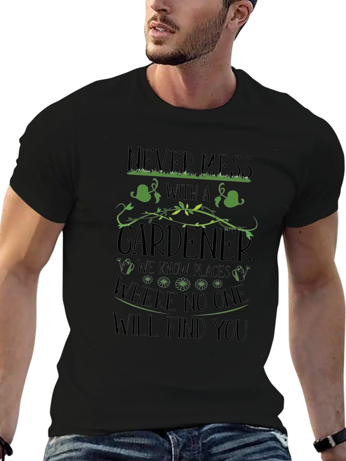 Gardeners Revenge Tee - Never Mess With a Gardener T-Shirt product image 6