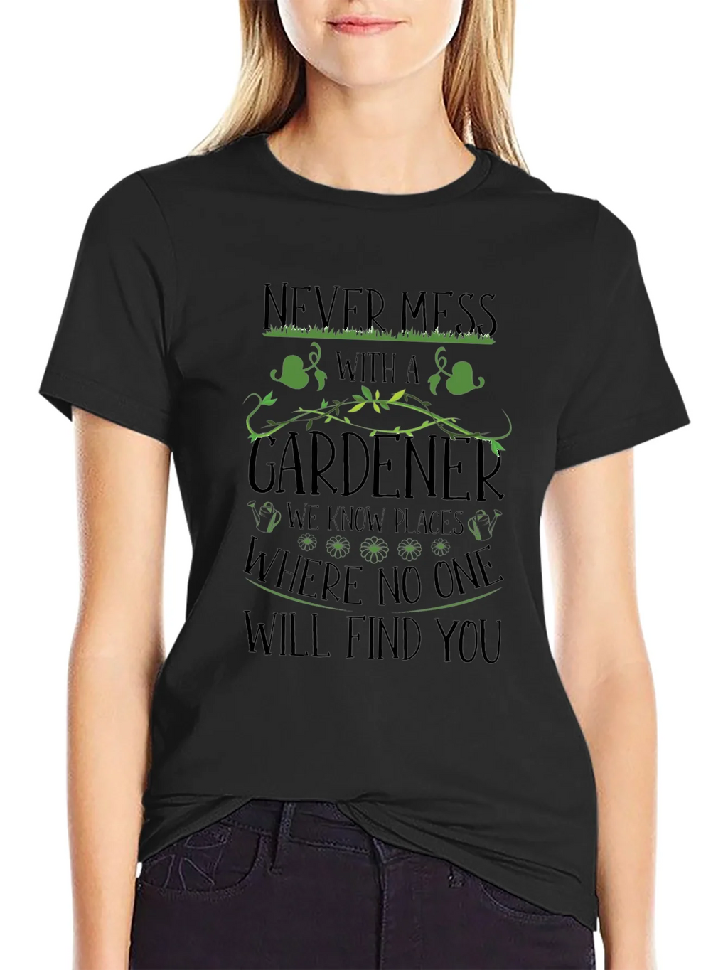 Gardeners Revenge Tee - Never Mess With a Gardener T-Shirt product image 2