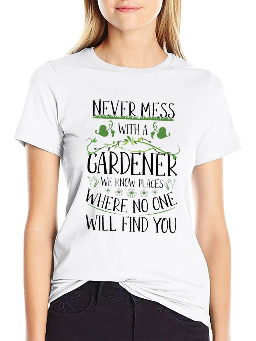 Gardeners Revenge Tee - Never Mess With a Gardener T-Shirt product image 8