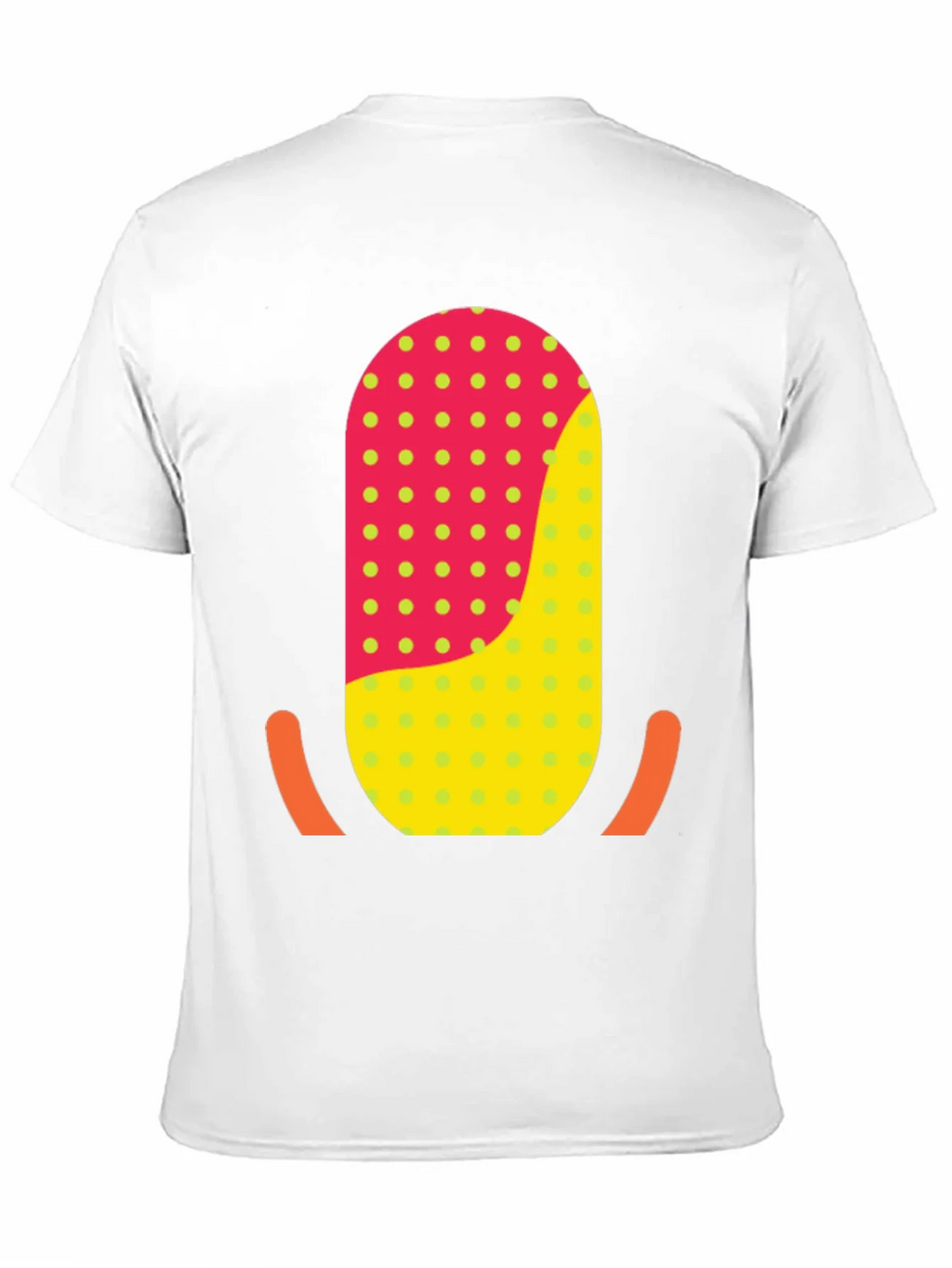 Funky Retro T-Shirt with Geometric Graphic Print product image 9