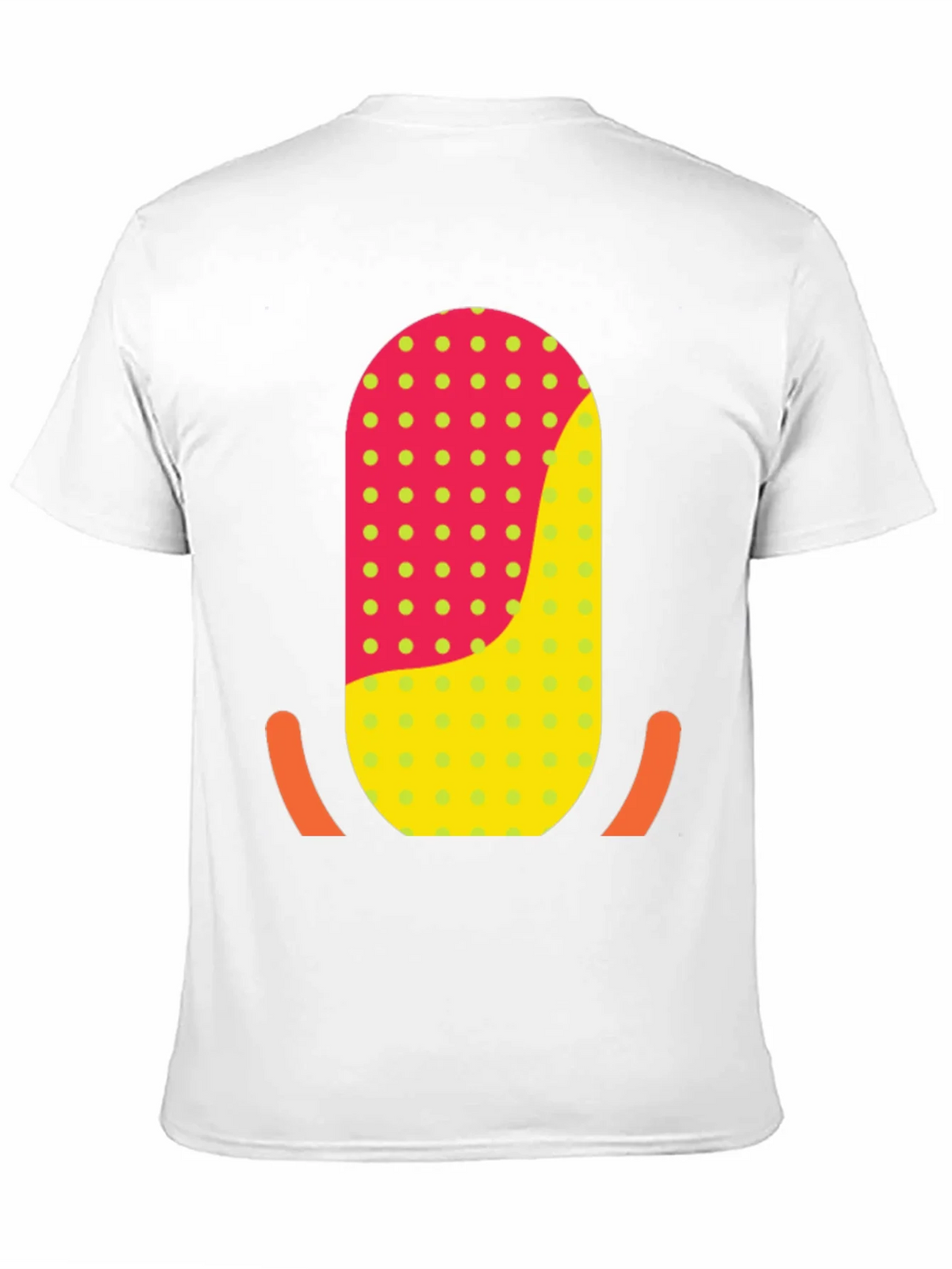Funky Retro T-Shirt with Geometric Graphic Print product image 9