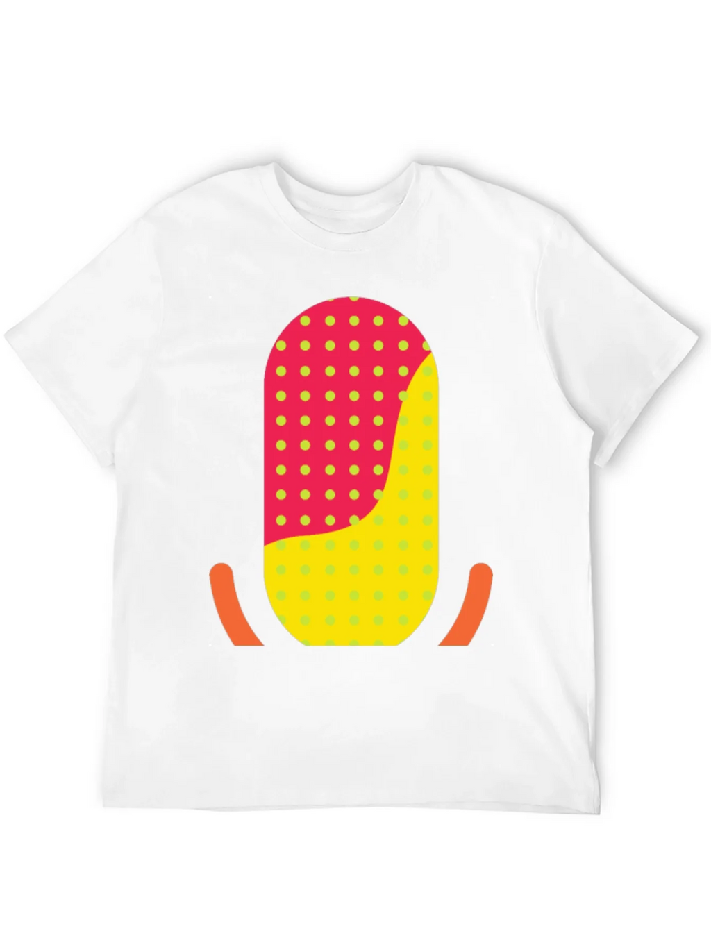 Funky Retro T-Shirt with Geometric Graphic Print product image 10