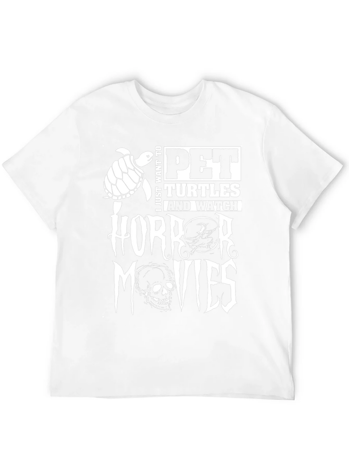 Pet Turtles & Horror Movies Graphic Tee product image 11