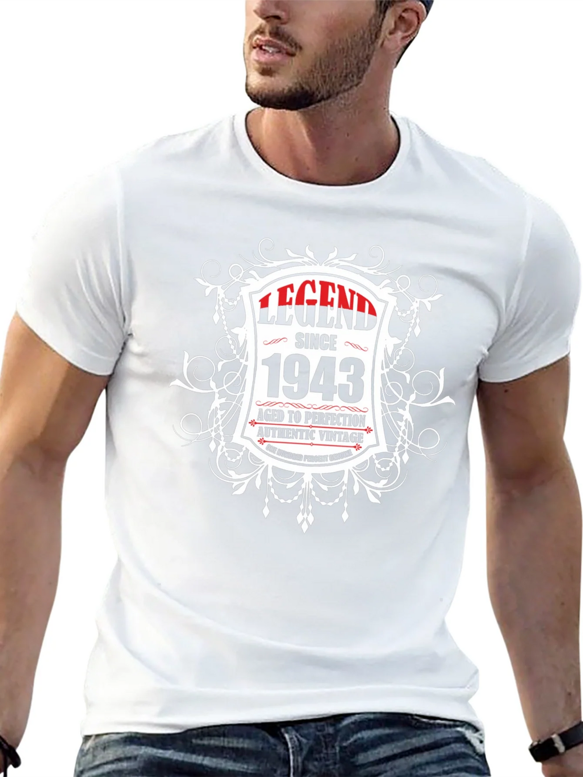 Legend Since 1943 T-Shirt - Aged to Perfection! product image 12