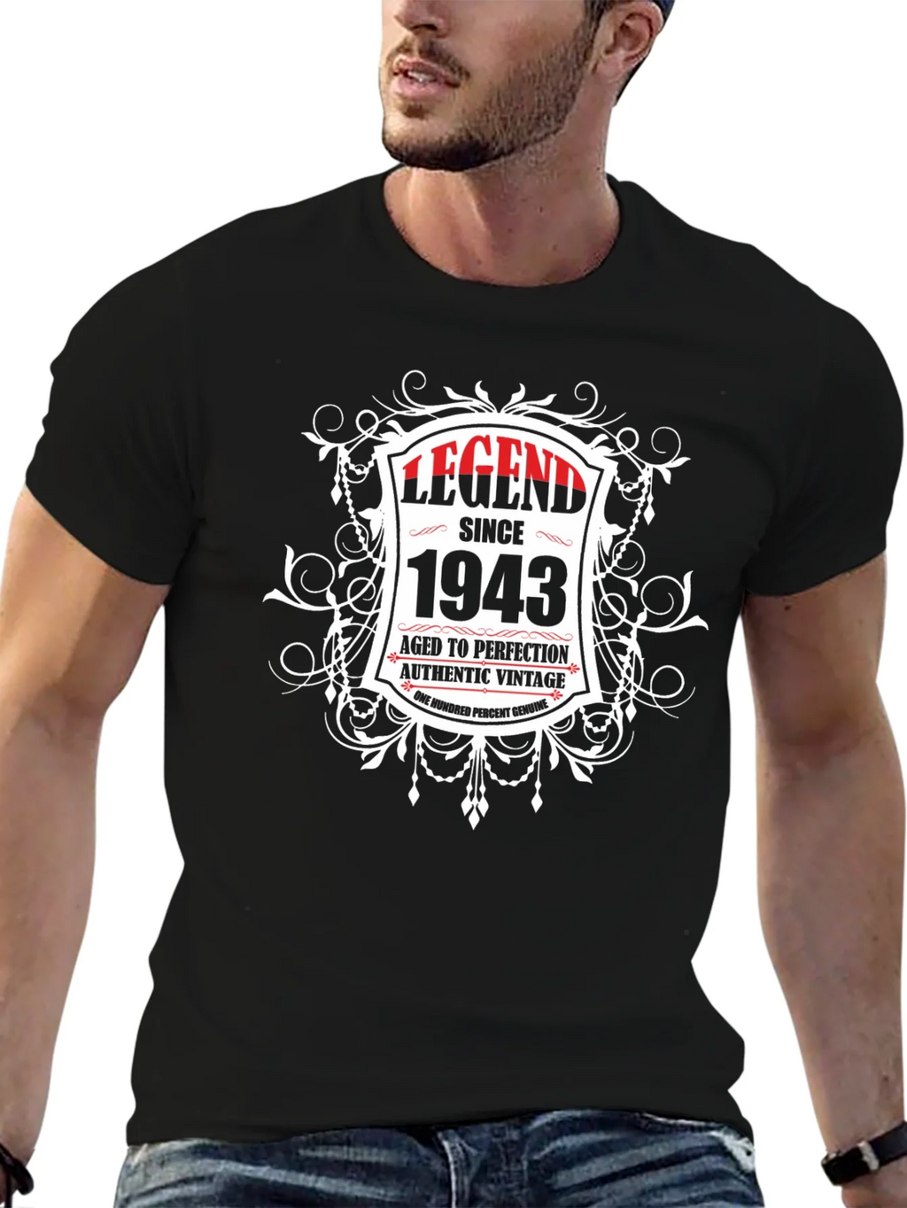 Legend Since 1943 T-Shirt - Aged to Perfection! product image 6