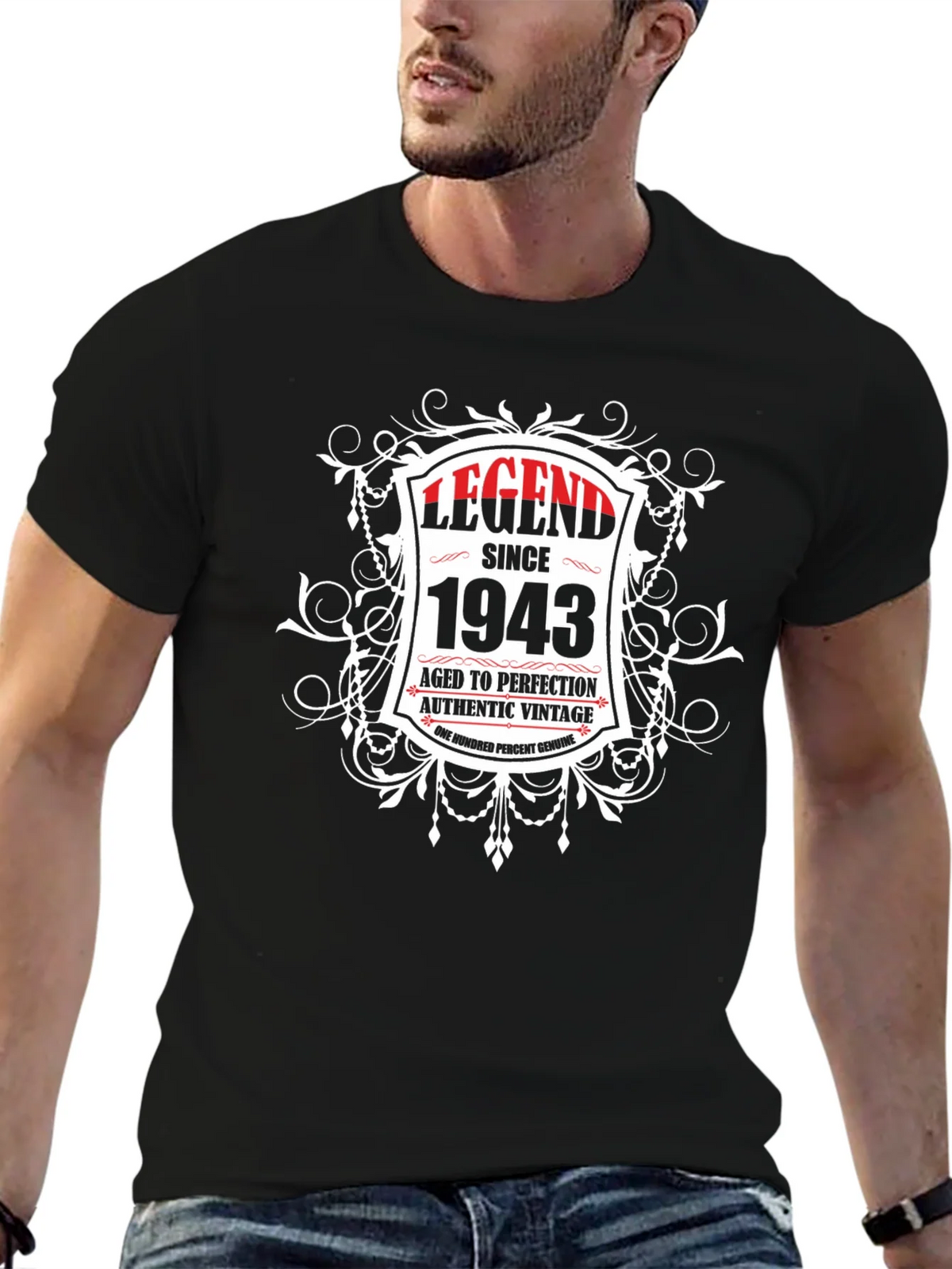 Legend Since 1943 T-Shirt - Aged to Perfection! product image 6