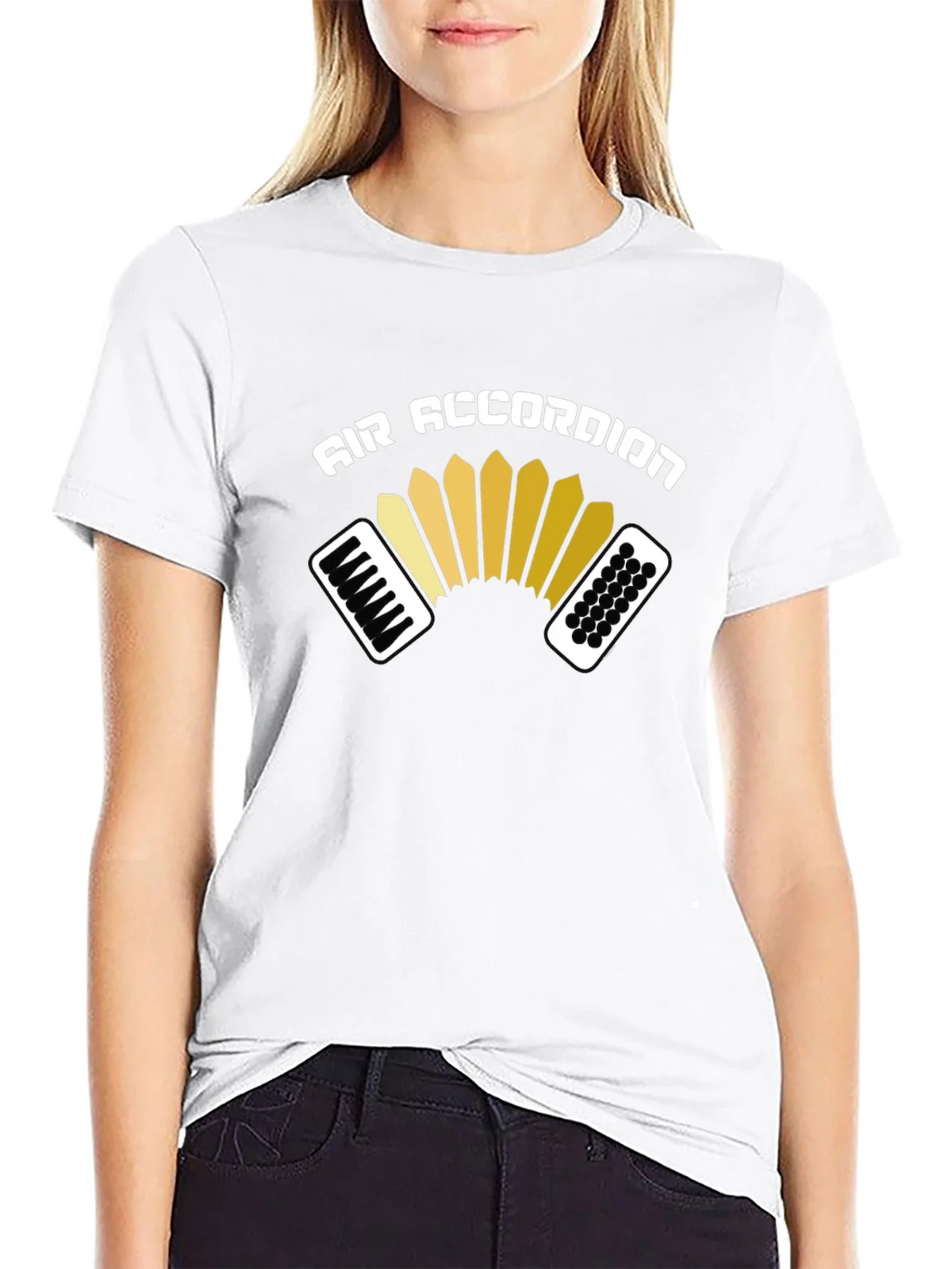 Air Accordion T-Shirt - Music Lover Tee product image 8