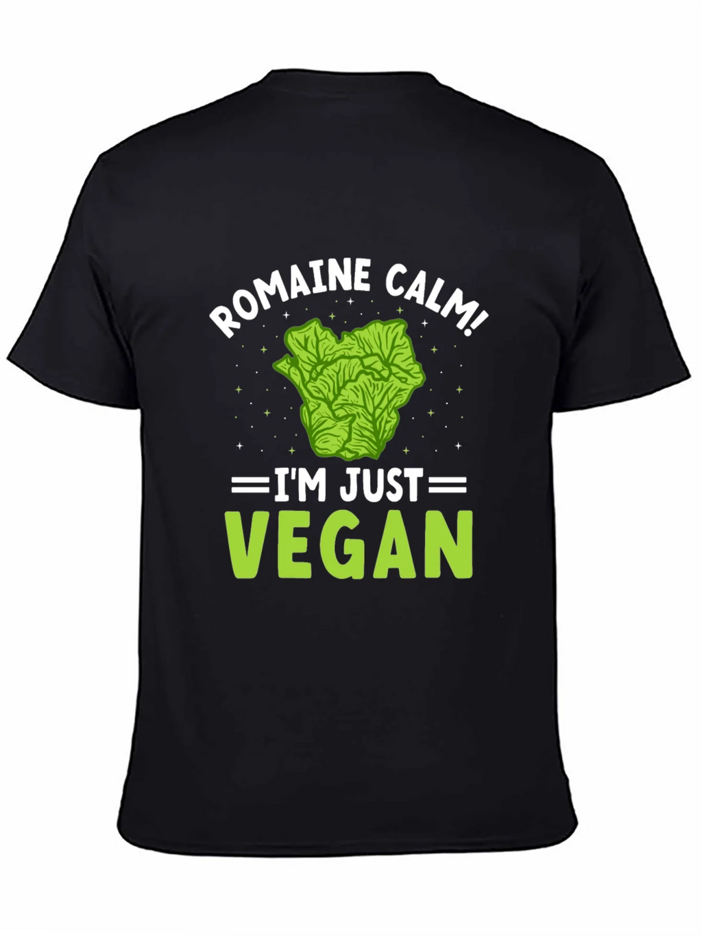 Romaine Calm Vegan T-Shirt - Funny Plant-Based Tee product image 4