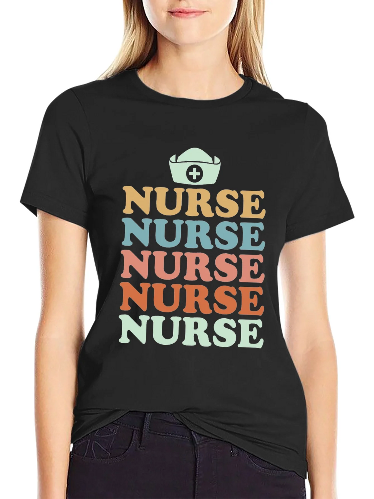 Retro Nurse T-Shirt - Vintage Inspired Graphic Tee product image 2