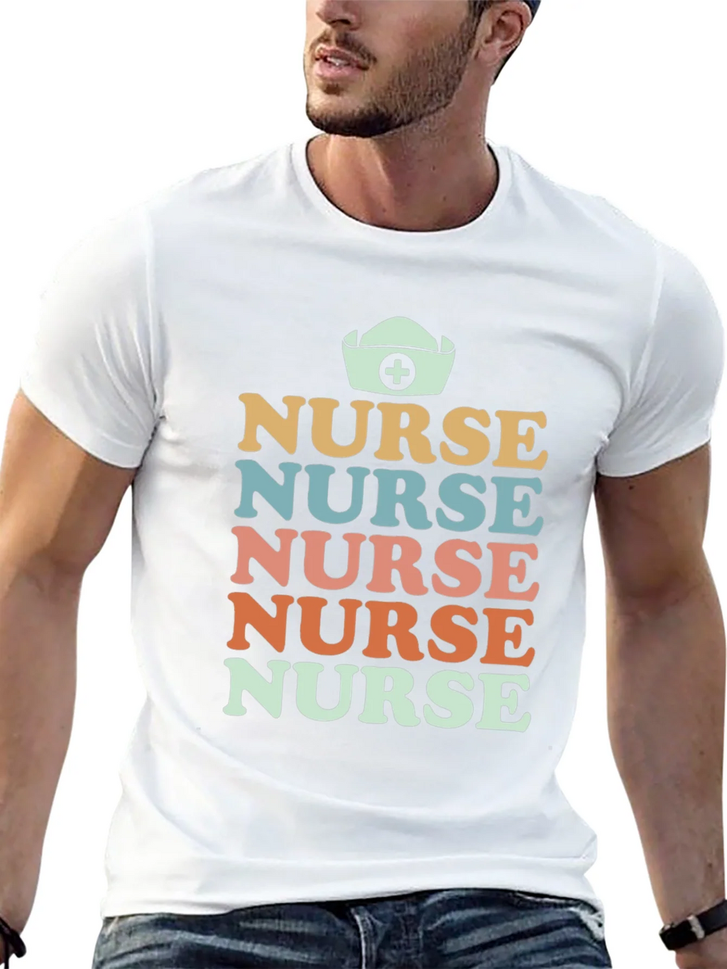 Retro Nurse T-Shirt - Vintage Inspired Graphic Tee product image 12