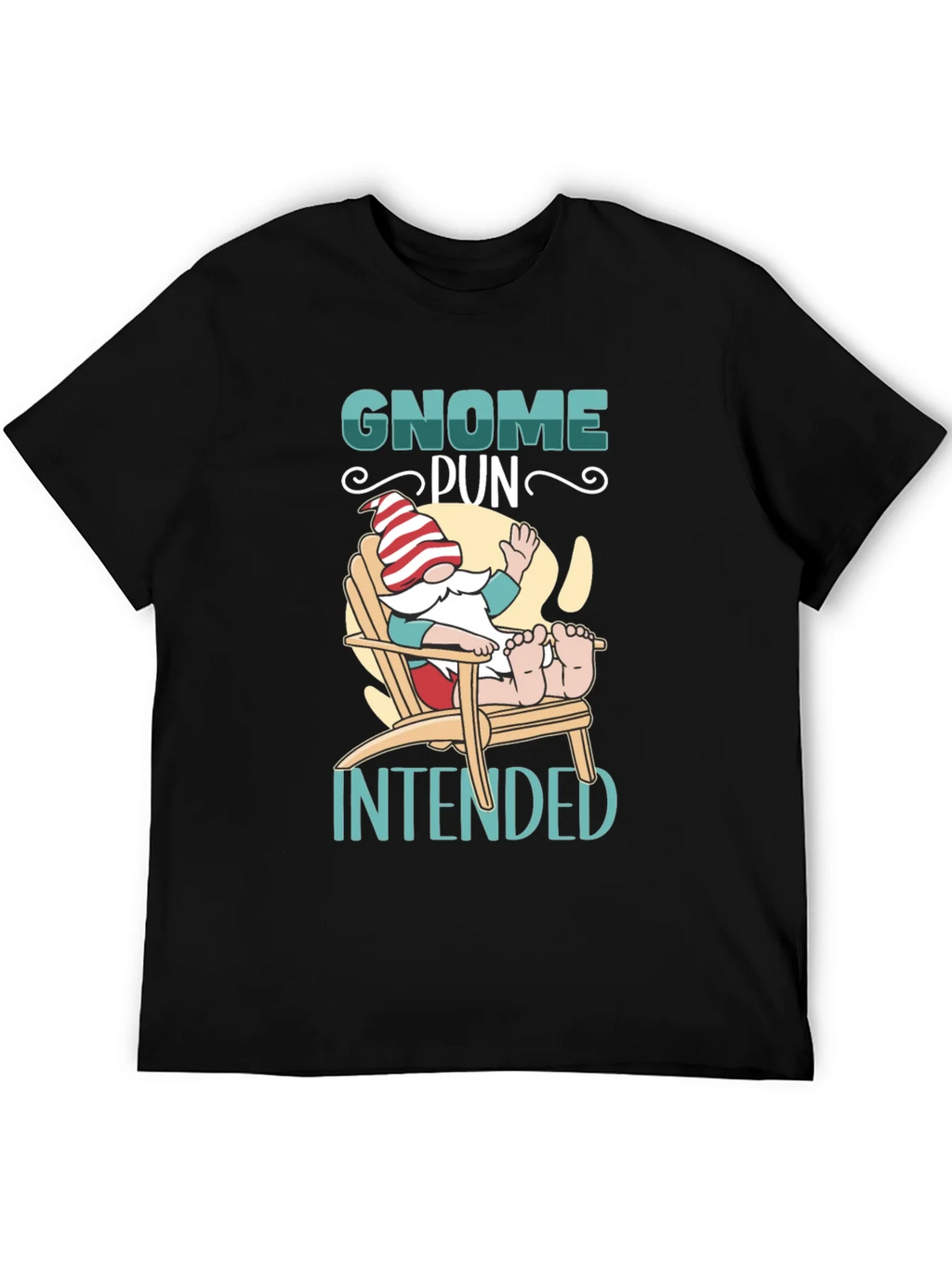 Gnome Pun Intended Graphic Tee product image 5