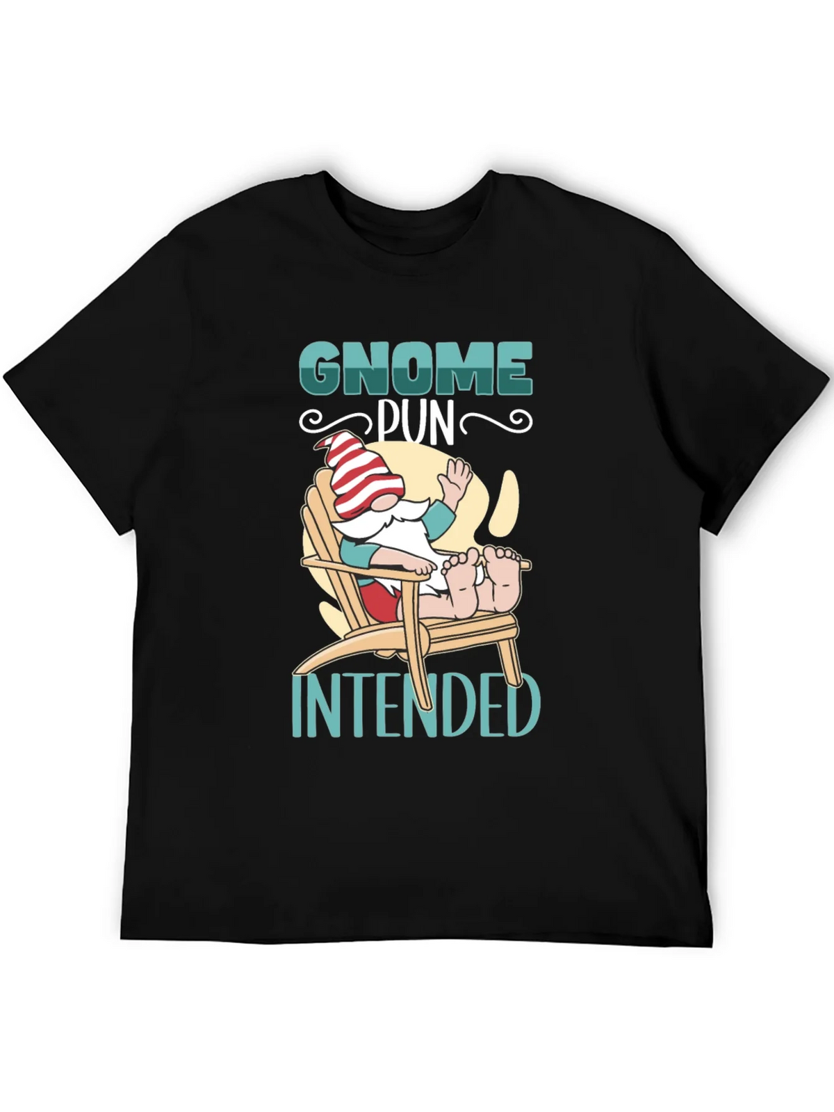 Gnome Pun Intended Graphic Tee product image 5