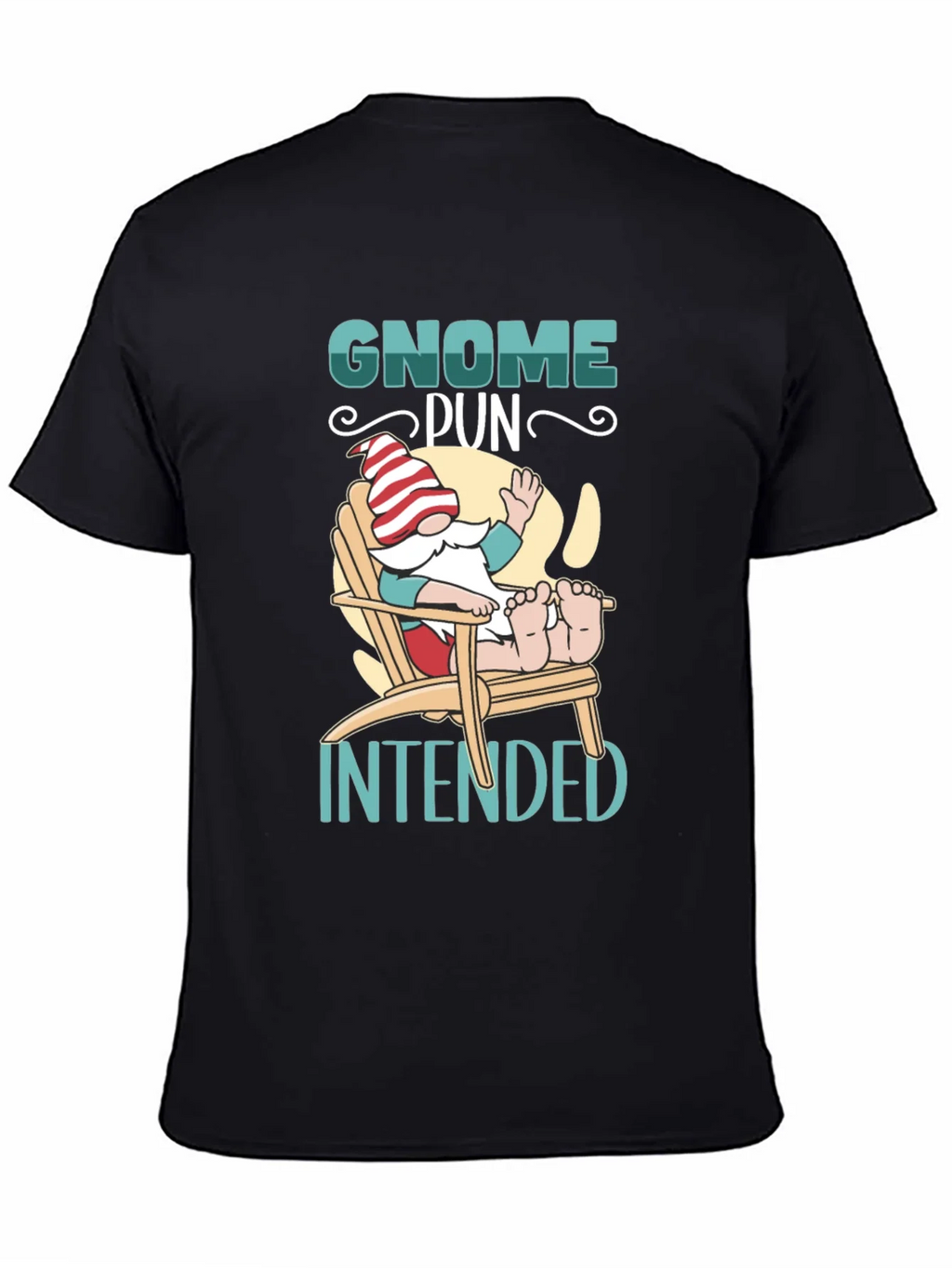 Gnome Pun Intended Graphic Tee product image 4