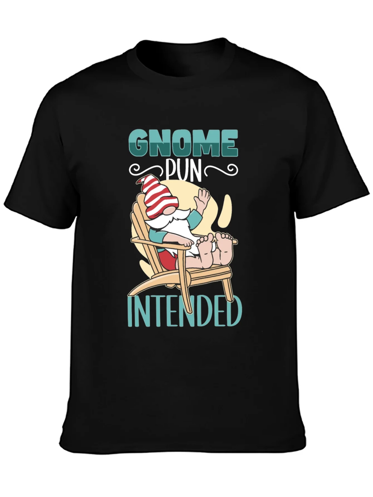 Gnome Pun Intended Graphic Tee product image 3