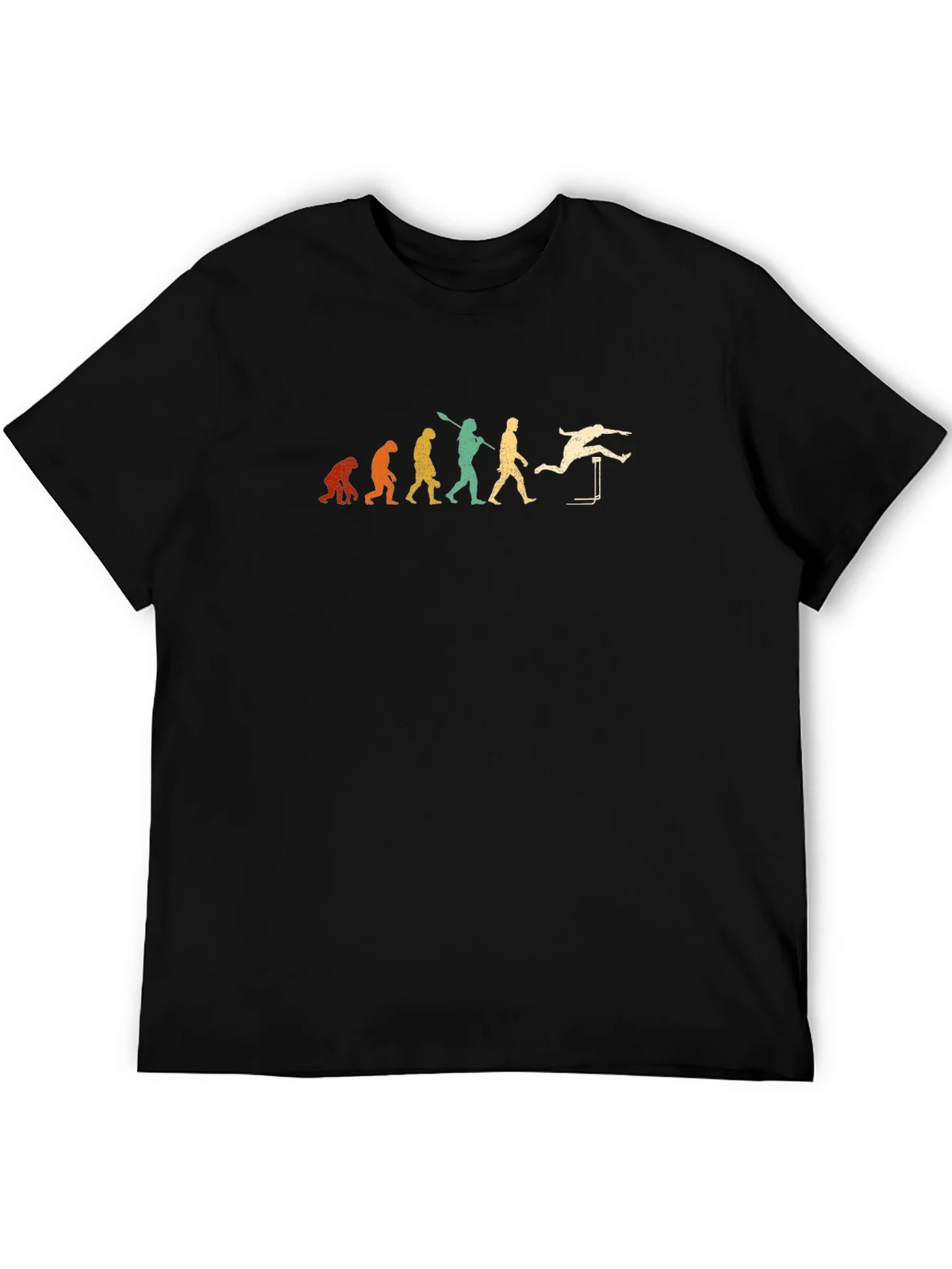 Evolution of Hurdling T-Shirt product image 5