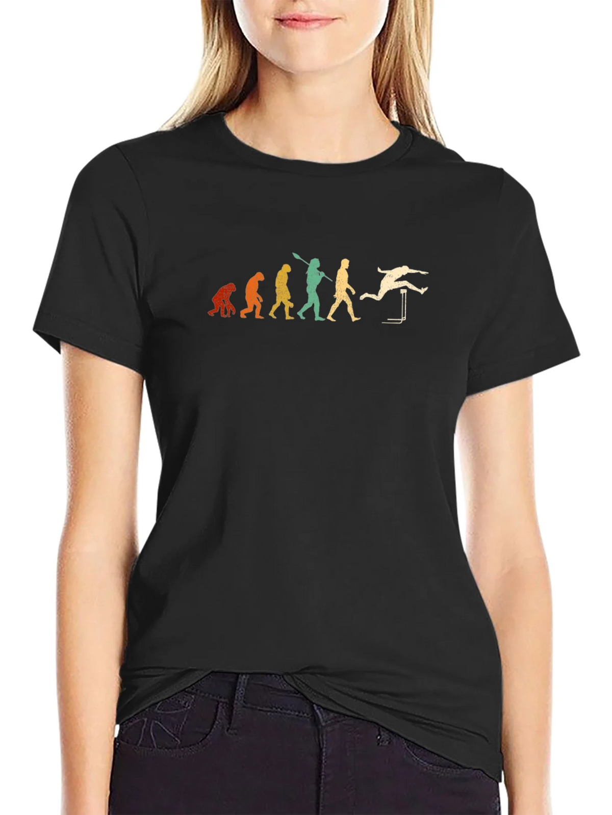 Evolution of Hurdling T-Shirt product image 2