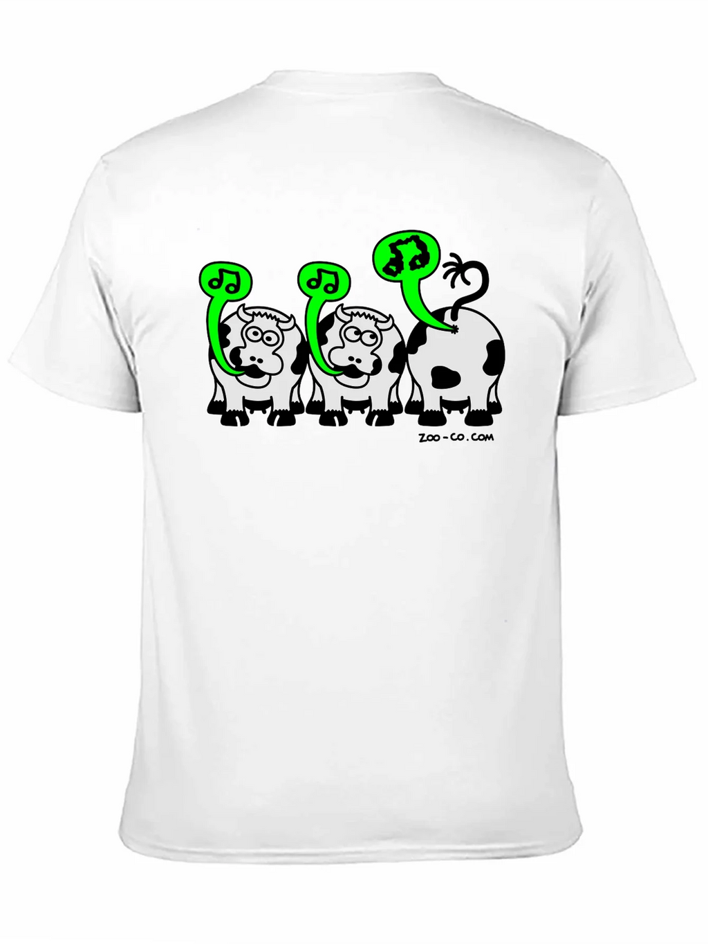 Singing Cow Graphic Tee - Black Unisex T-Shirt product image 7