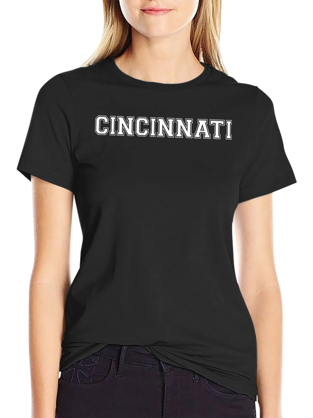Cincinnati Graphic T-Shirt - Black product image 2