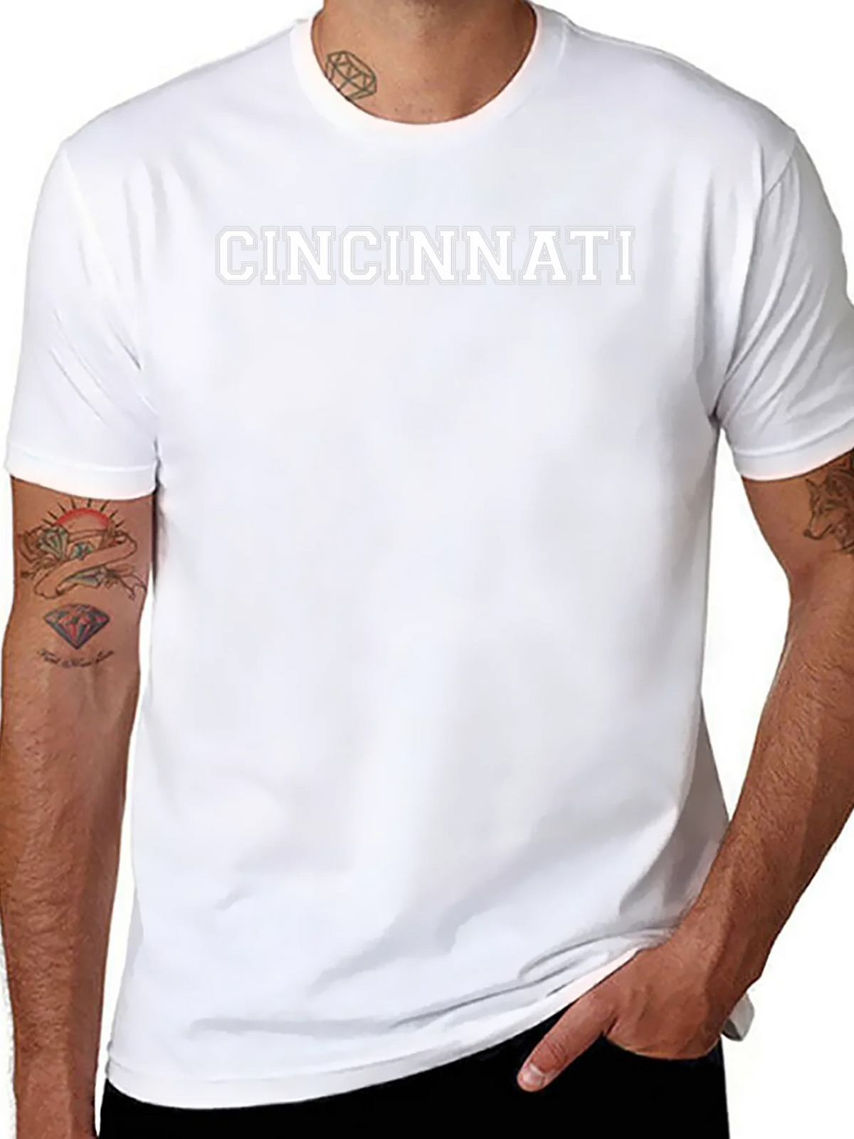 Cincinnati Graphic T-Shirt - Black product image 7
