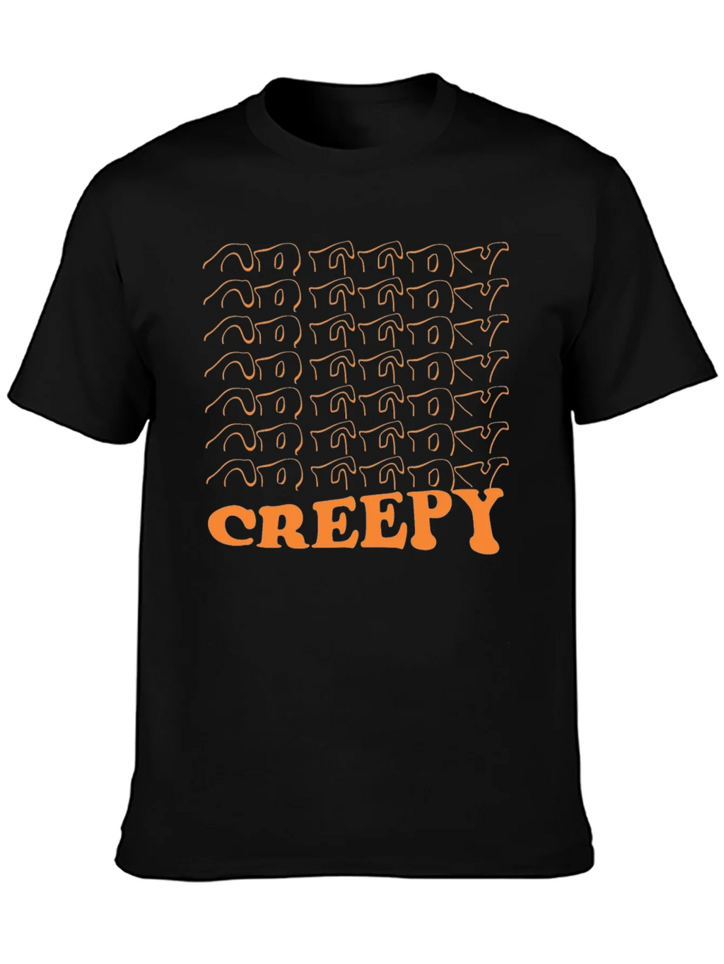 Creepy Stacked T-Shirt product image 3