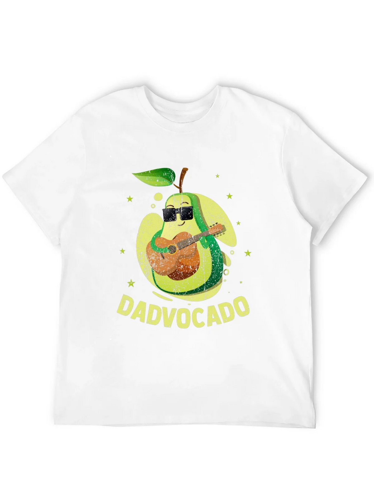 Dad-vocado T-Shirt: Avocado Playing Guitar - Fathers Day Tee product image 11