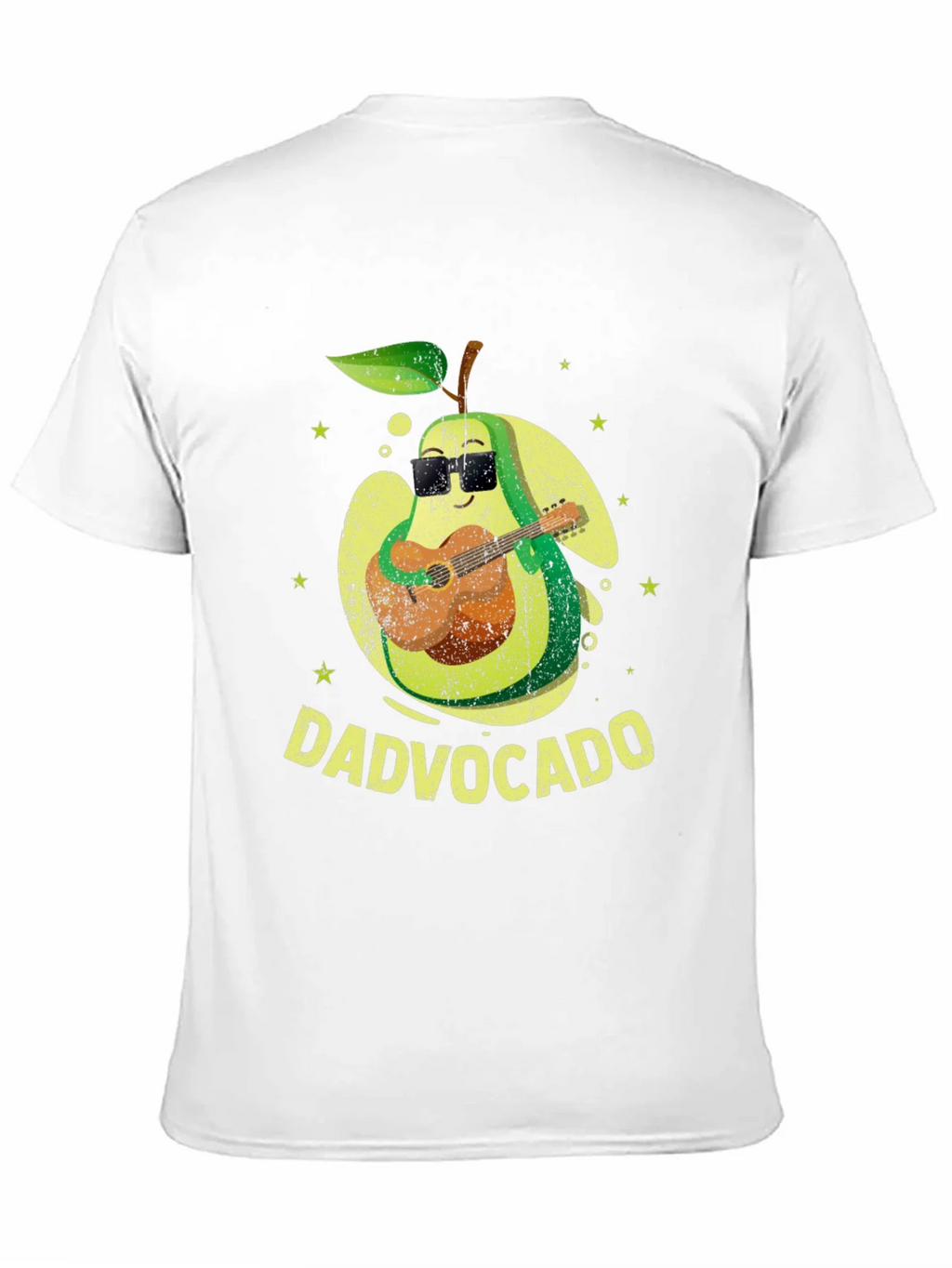 Dad-vocado T-Shirt: Avocado Playing Guitar - Fathers Day Tee product image 10