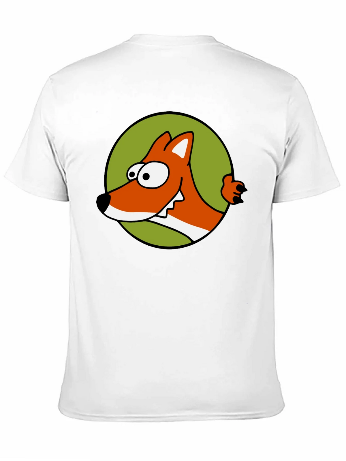 Cartoon Fox Graphic T-Shirt - Black product image 10