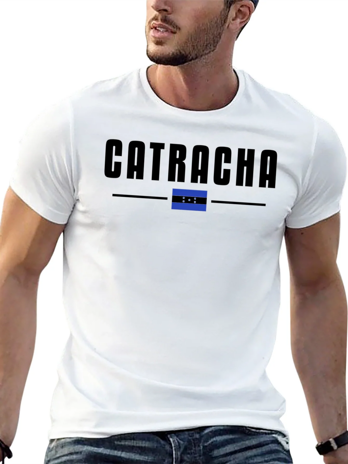 Catracha Honduras Flag Graphic T-Shirt product image 12