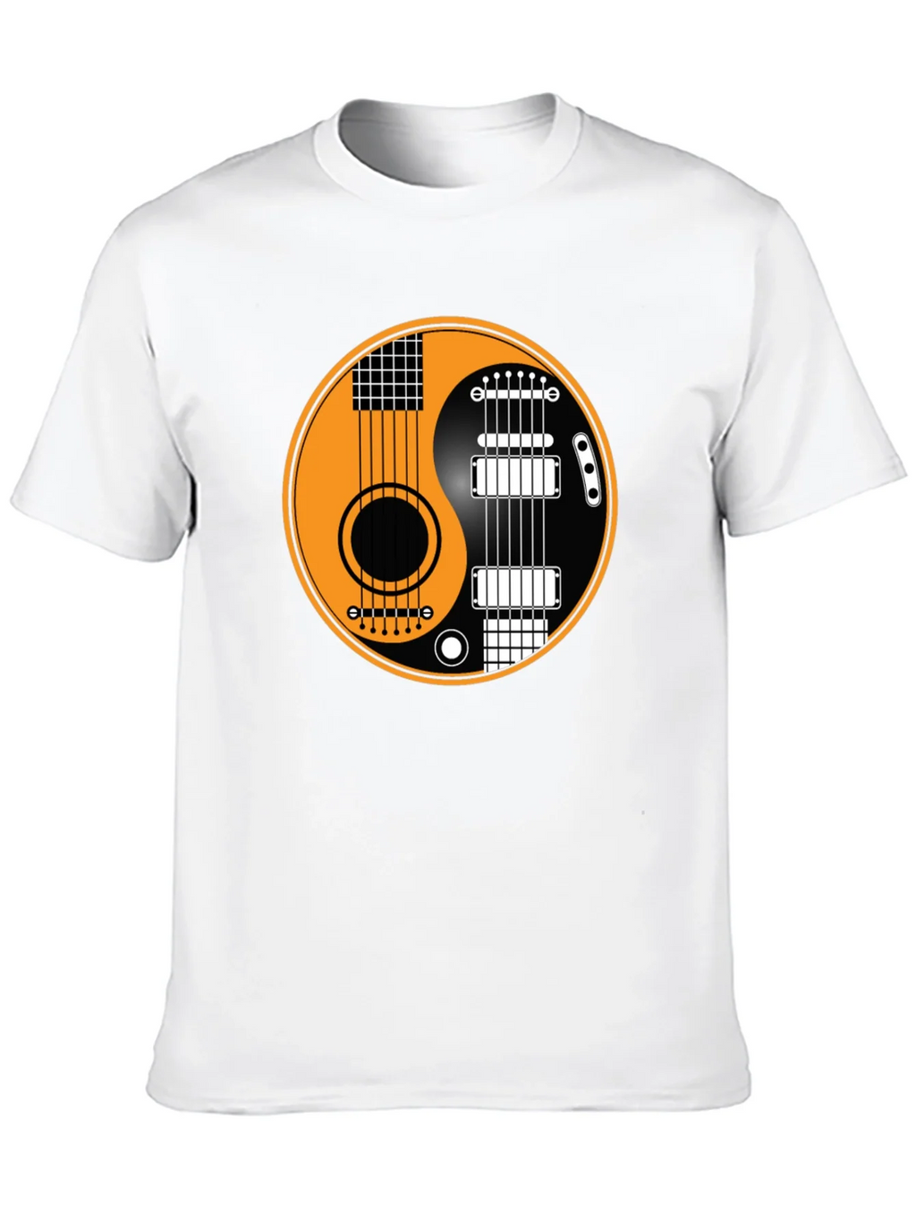 Yin Yang Guitar T-Shirt - Musical Harmony Tee product image 7