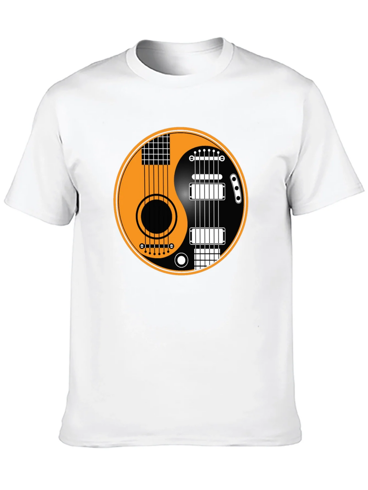 Yin Yang Guitar T-Shirt - Musical Harmony Tee product image 7