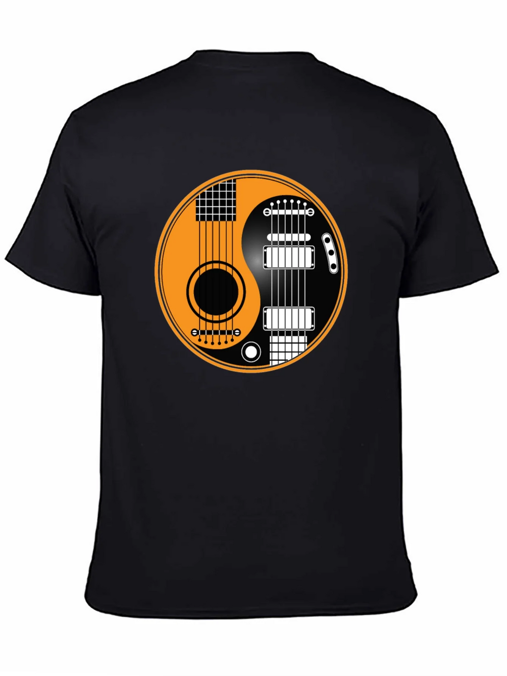 Yin Yang Guitar T-Shirt - Musical Harmony Tee product image 4