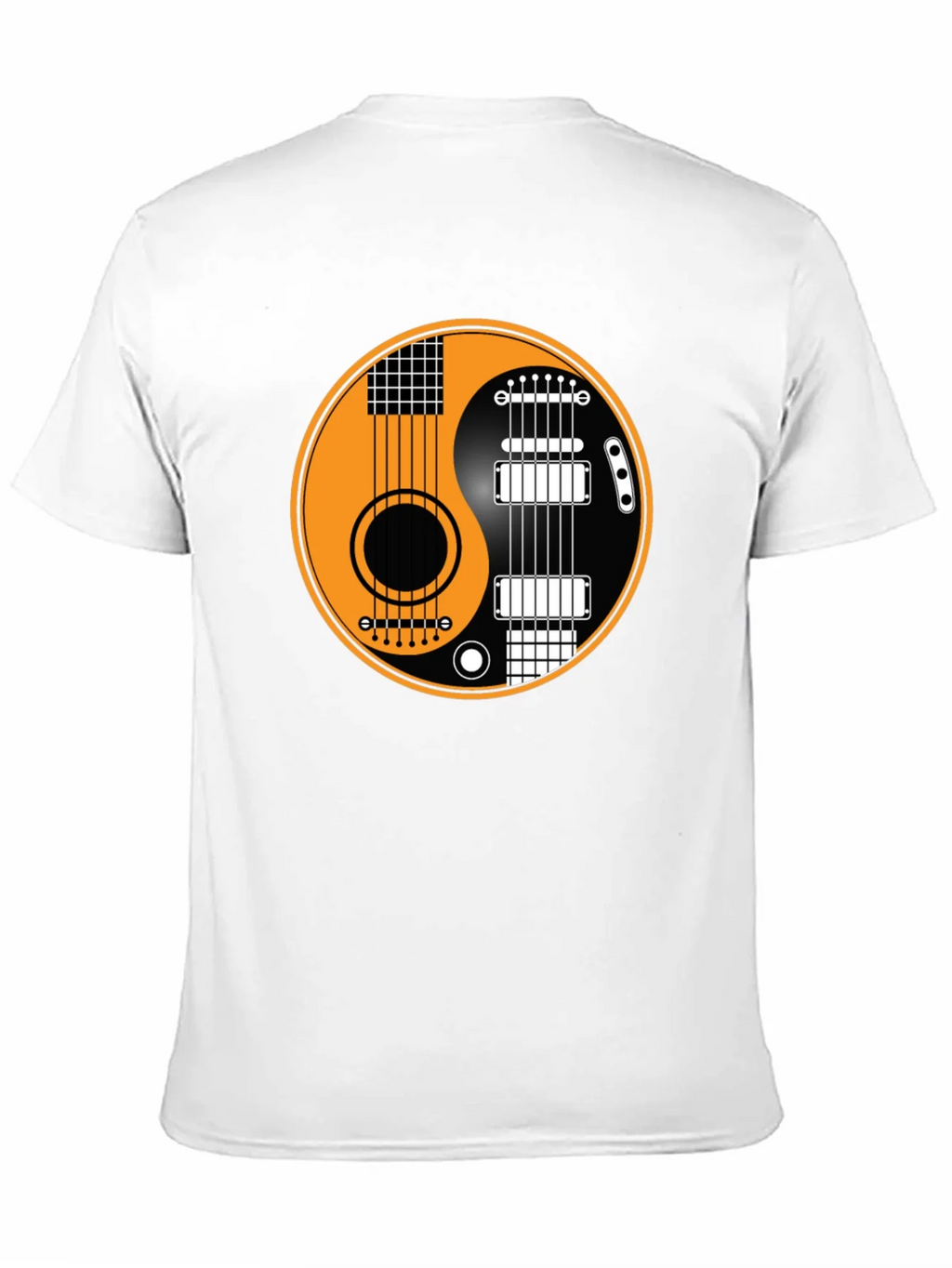 Yin Yang Guitar T-Shirt - Musical Harmony Tee product image 8