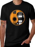 Yin Yang Guitar T-Shirt - Musical Harmony Tee product image 1