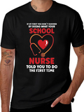 School Nurse T-Shirt: If at First You Dont Succeed Tee product image 1