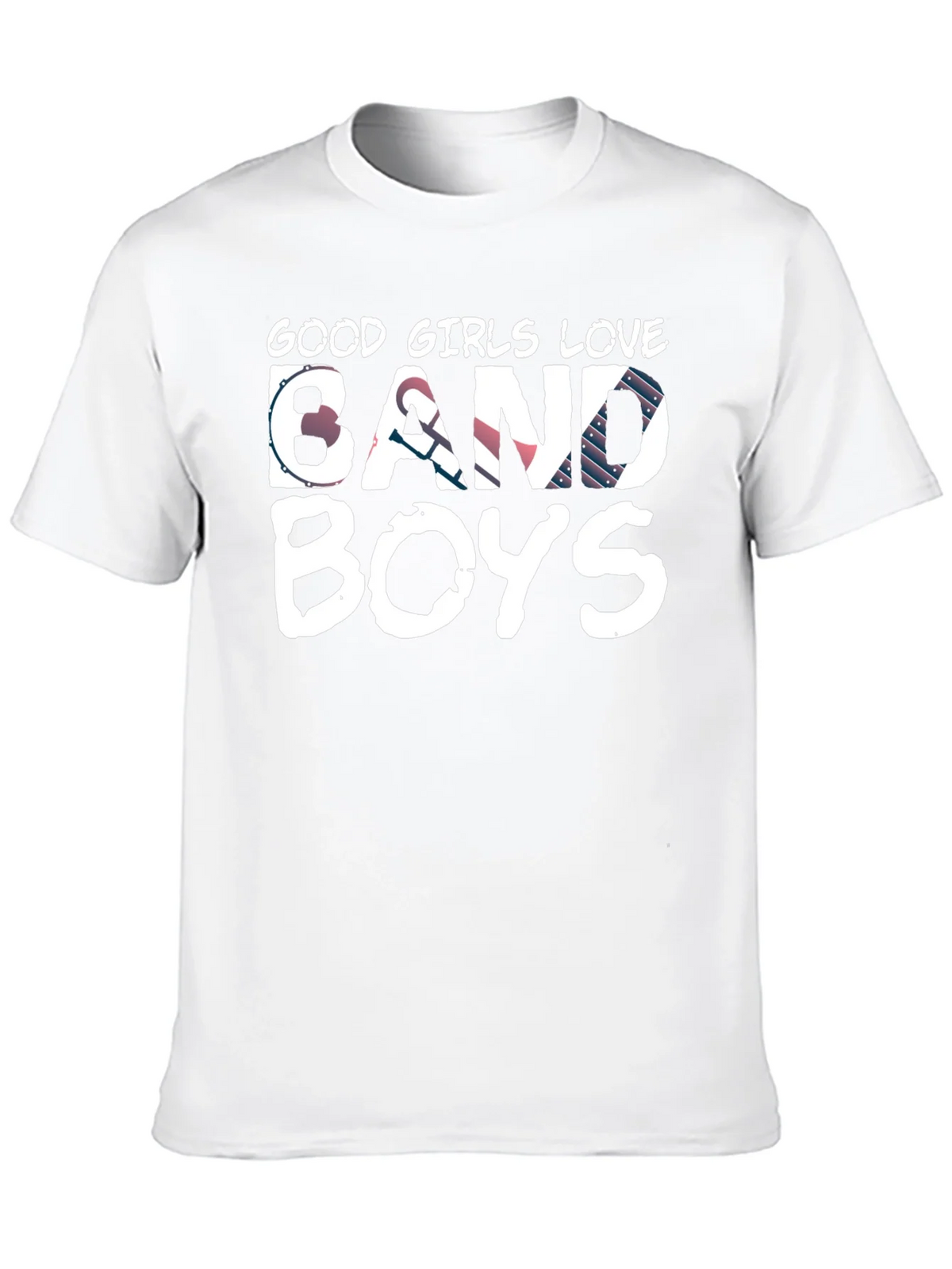 Good Girls Love Band Boys Black Graphic Tee product image 9