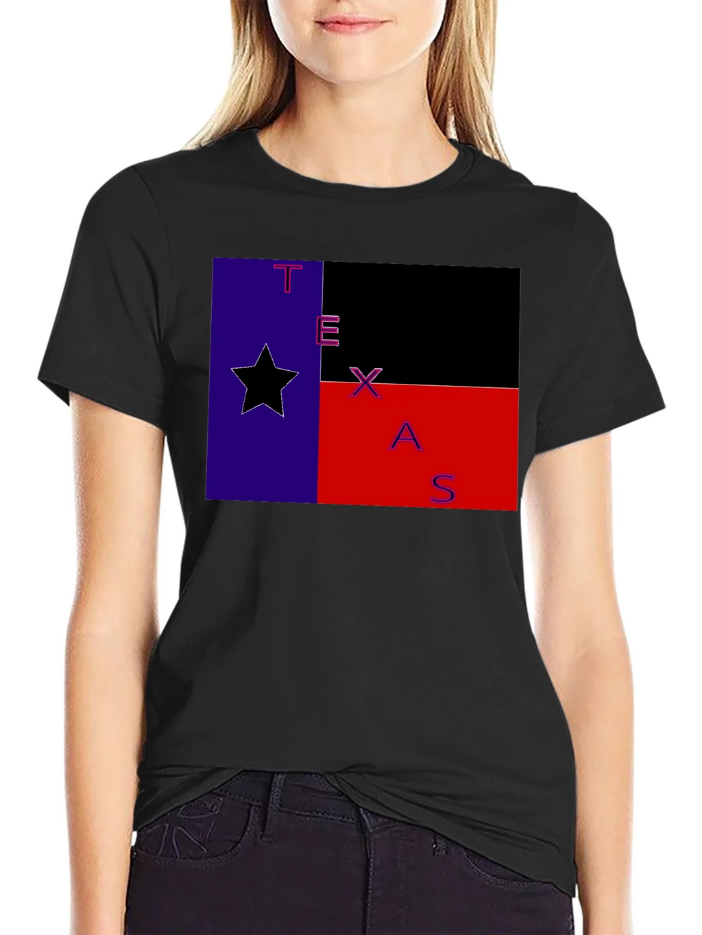 Texas Flag T-Shirt | Patriotic State Pride Tee product image 2