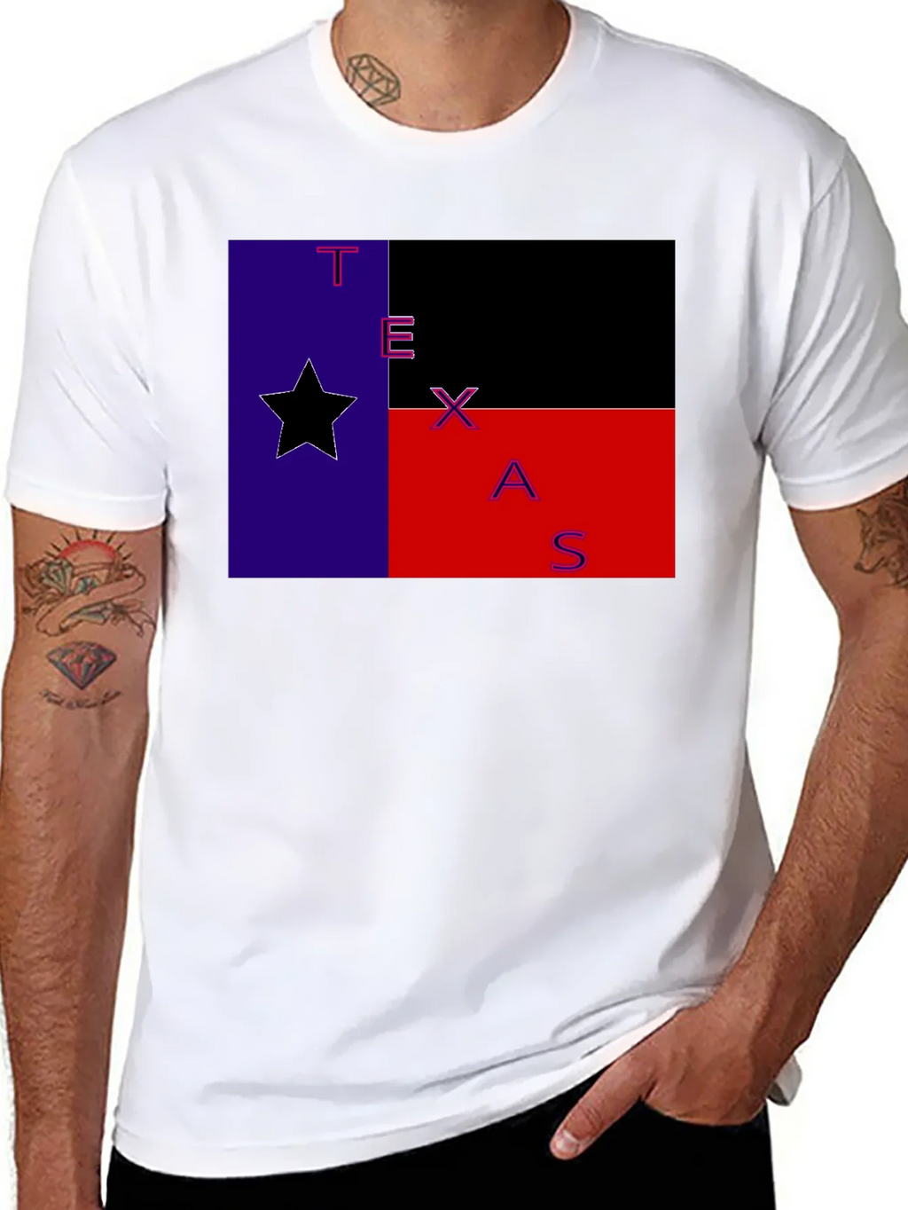 Texas Flag T-Shirt | Patriotic State Pride Tee product image 7
