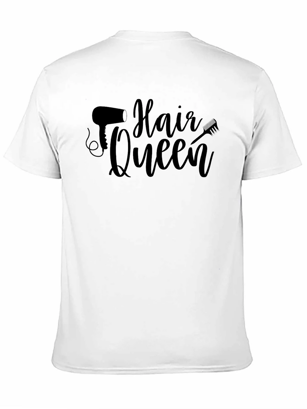 Hair Queen Black T-Shirt product image 10
