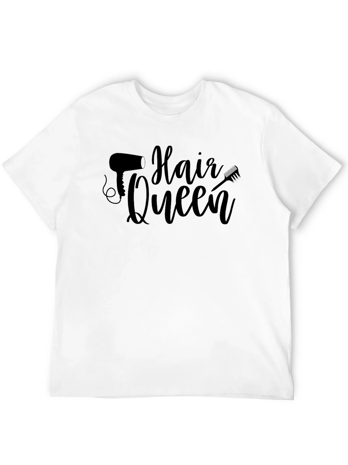 Hair Queen Black T-Shirt product image 11