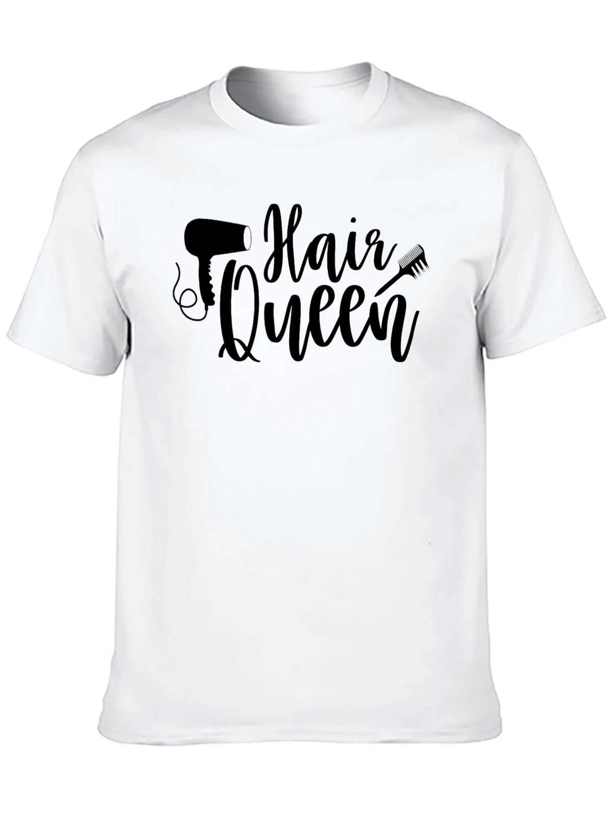 Hair Queen Black T-Shirt product image 9