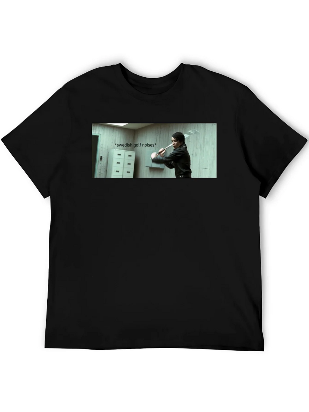 Swedish Golf Noises T-Shirt - Millennium Film product image 5