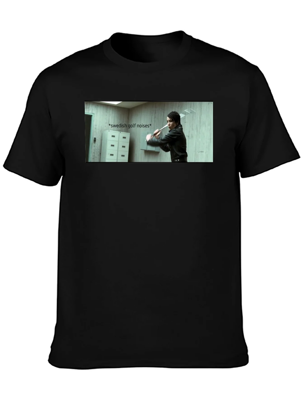 Swedish Golf Noises T-Shirt - Millennium Film product image 3