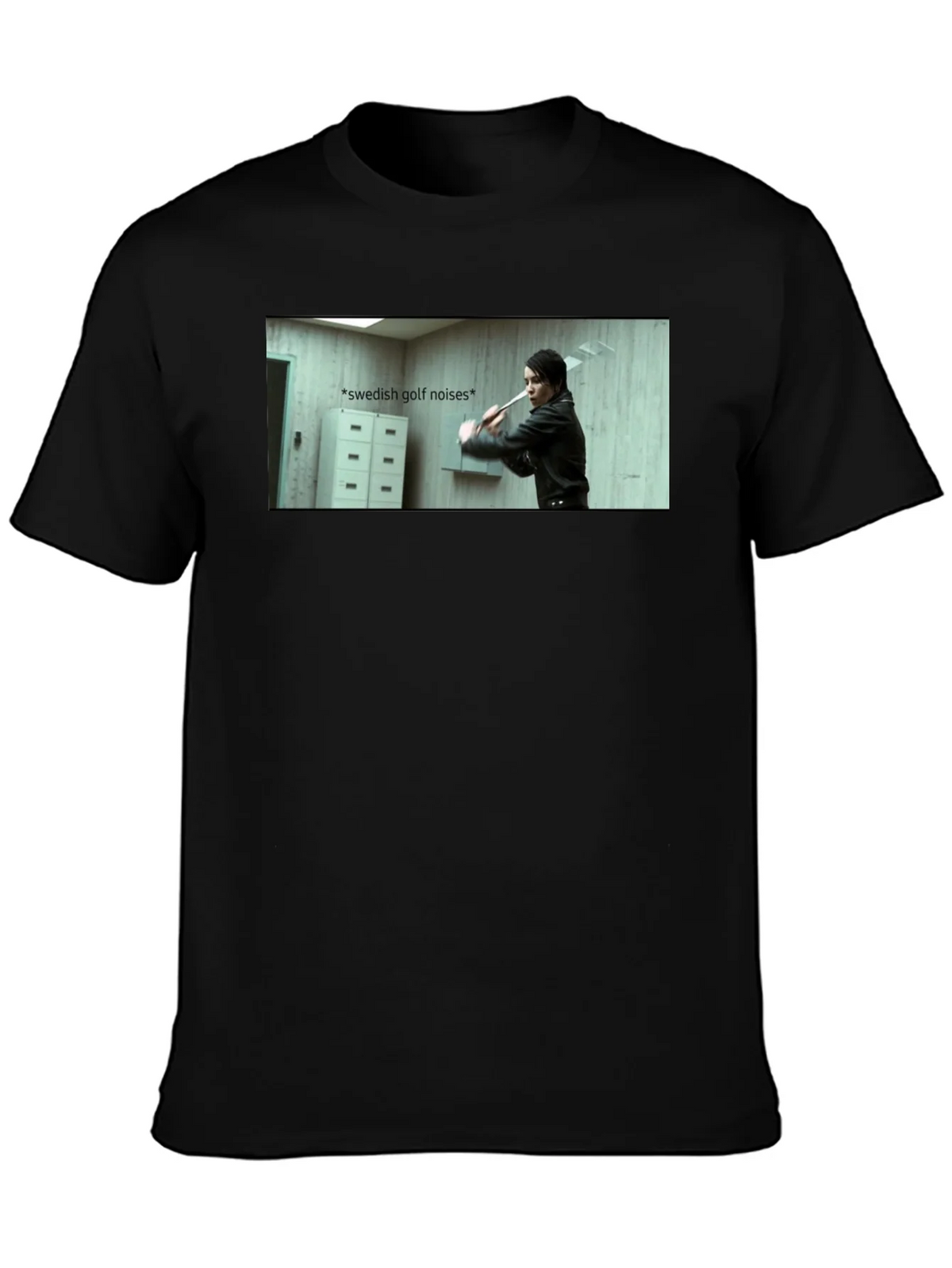 Swedish Golf Noises T-Shirt - Millennium Film product image 3