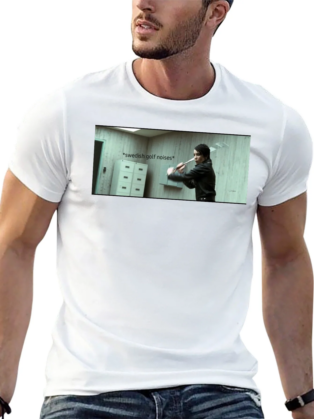Swedish Golf Noises T-Shirt - Millennium Film product image 12