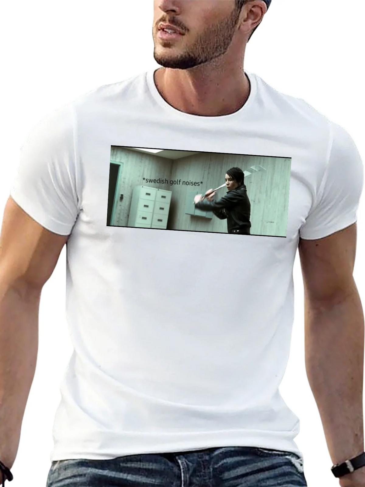 Swedish Golf Noises T-Shirt - Millennium Film product image 12