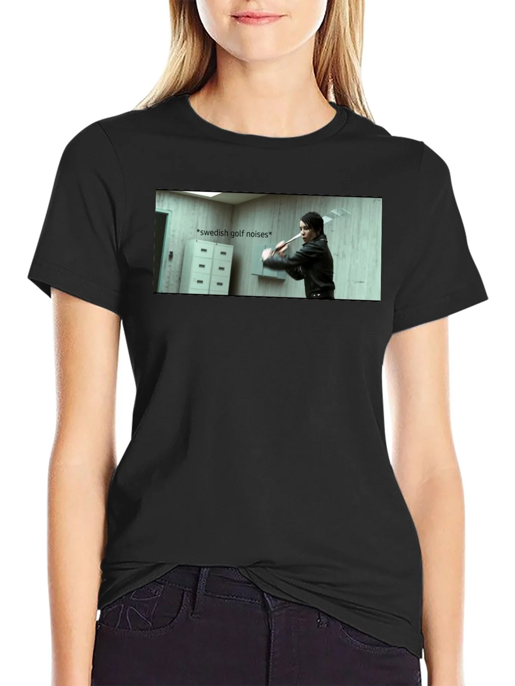 Swedish Golf Noises T-Shirt - Millennium Film product image 2