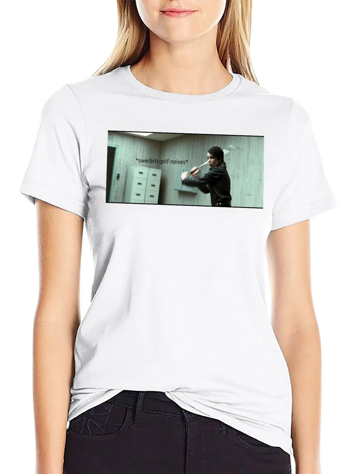 Swedish Golf Noises T-Shirt - Millennium Film product image 8