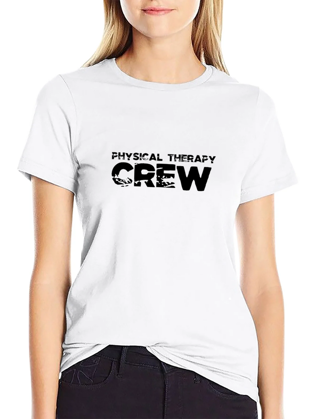 Physical Therapy Crew Black T-Shirt product image 8