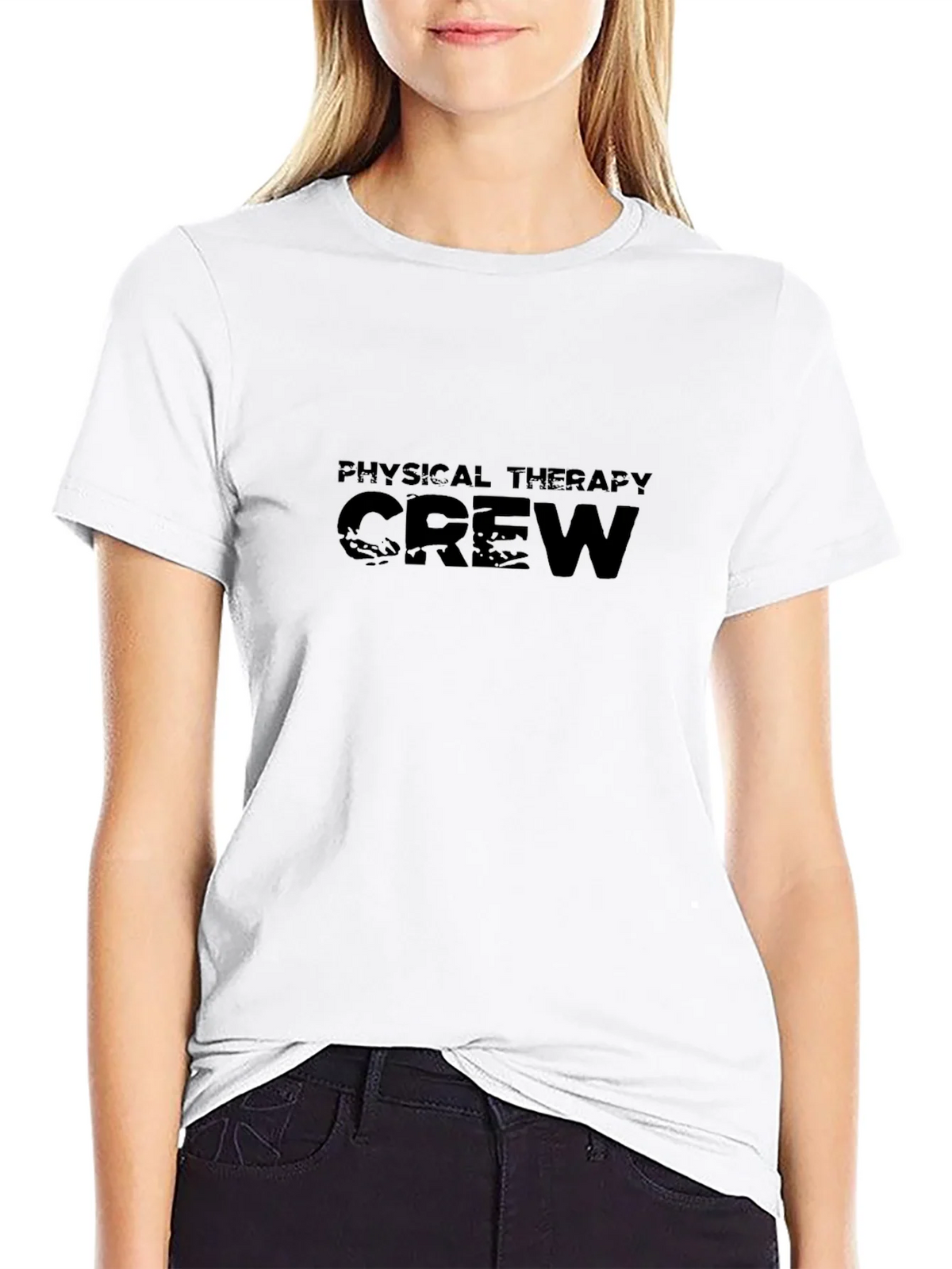 Physical Therapy Crew Black T-Shirt product image 8